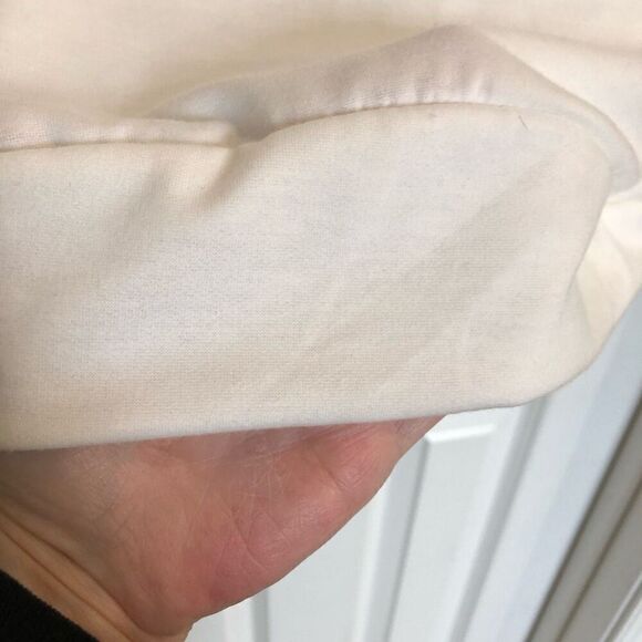 SEW IN LOVE - 🎉HP🎉 NWOT - L Sz Small Banded Hem White Tee. OVERSIZED - Picture 6 of 10